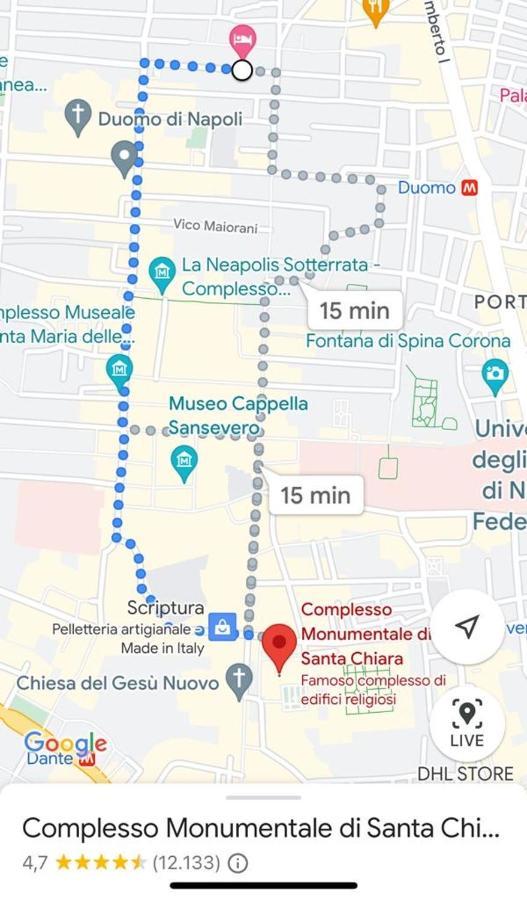 Dimora Dei Decumani Bed & Breakfast Napoli Ngoại thất bức ảnh